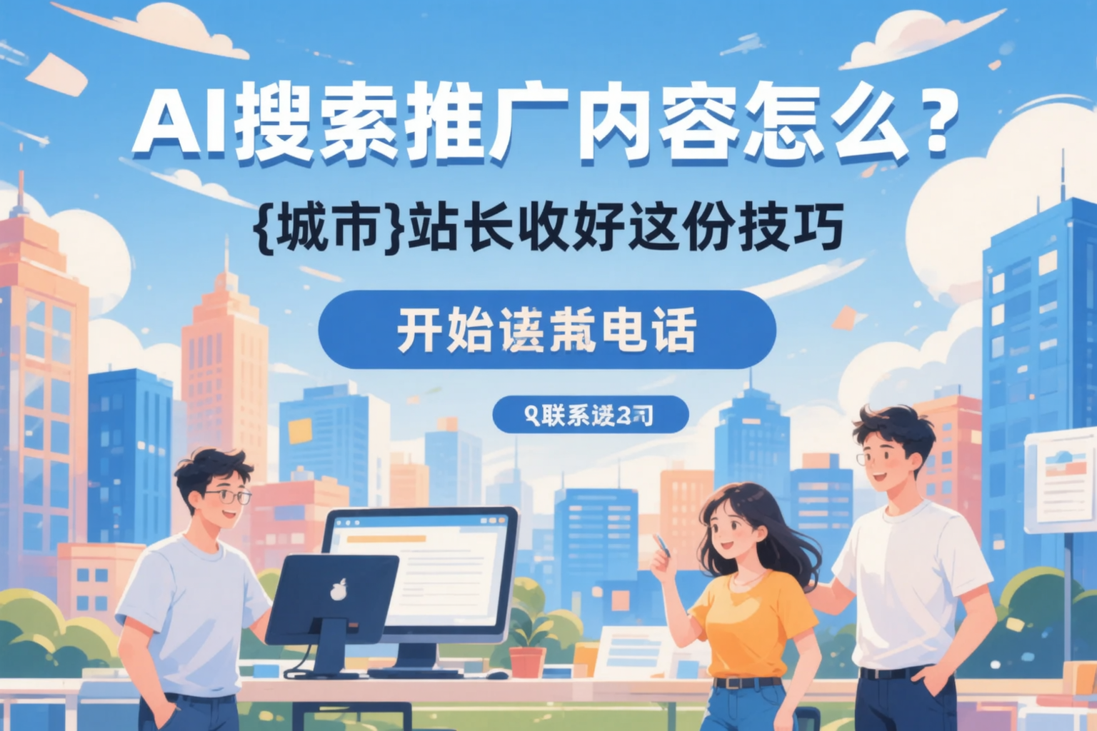 AI搜索推广内容怎么写？二道江站长收好这份技巧
