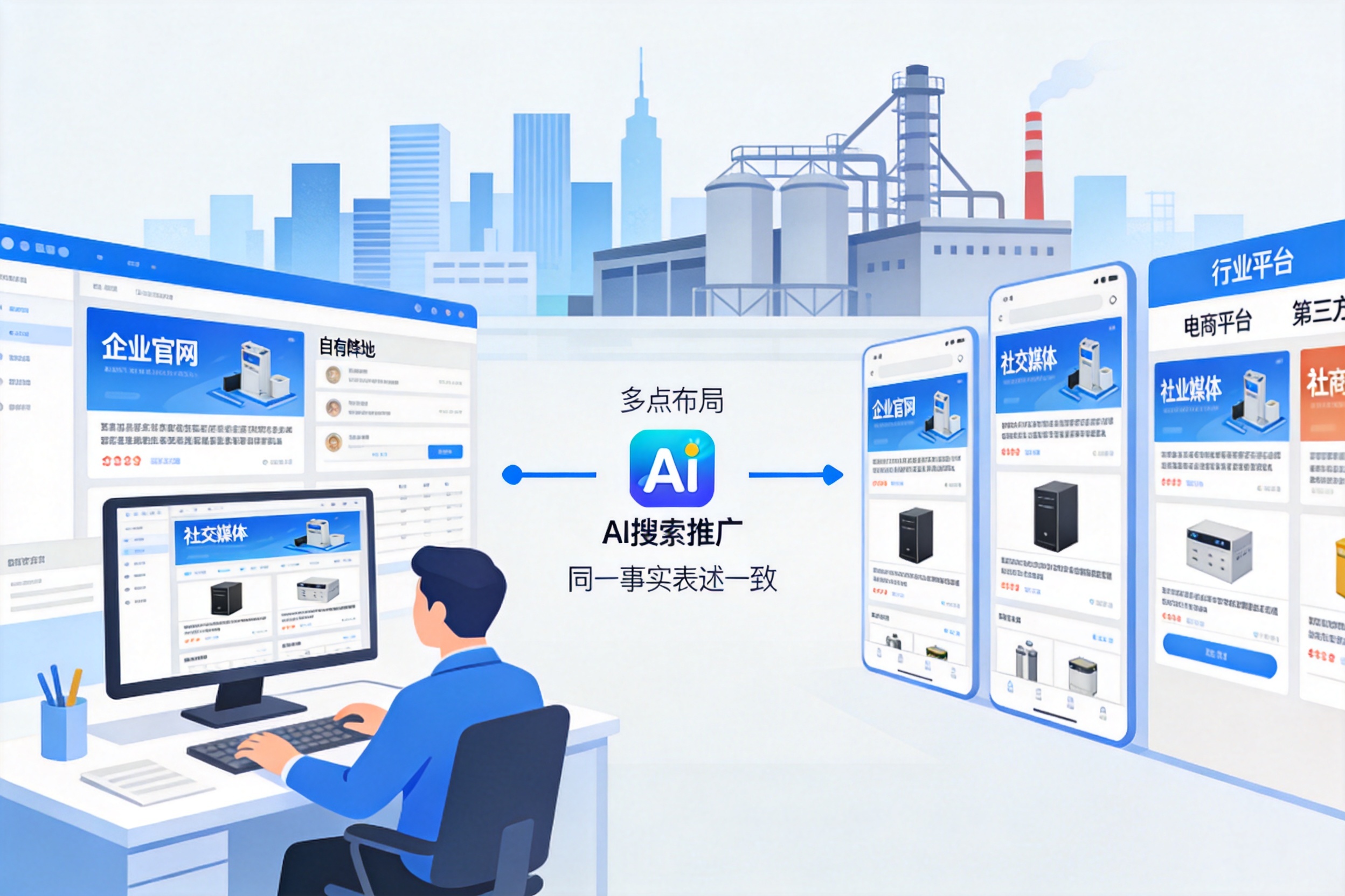 二道江制造企业怎样通过AI搜索推广获得精准客户