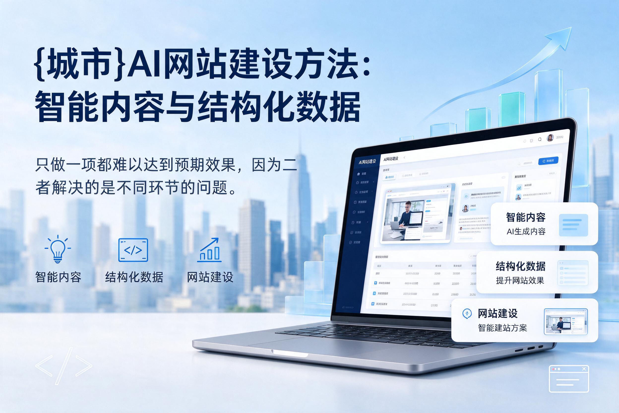 二道江AI网站建设方法：智能内容与结构化数据
